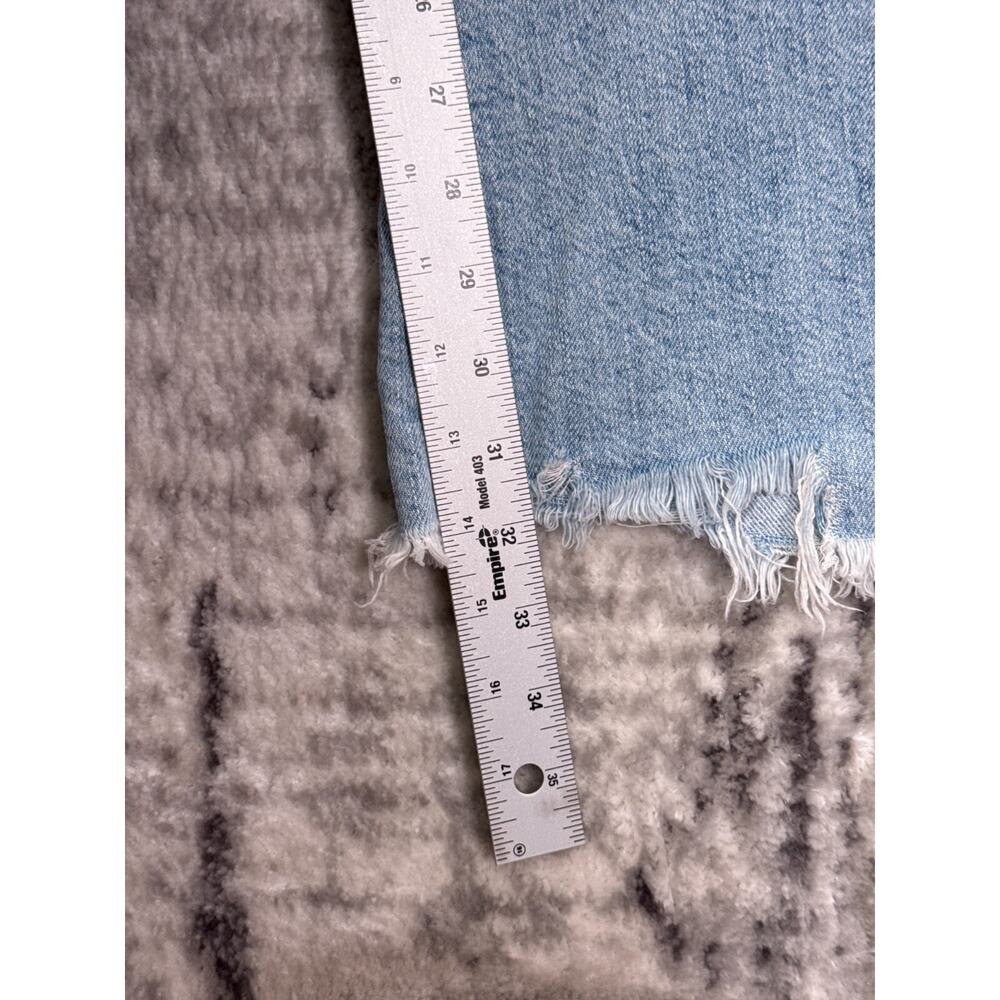 Anthropologie Jeans 34 Tall Womens Pilcro Adi Regenerative Cotton Mid Rise Flare - Picture 5 of 8